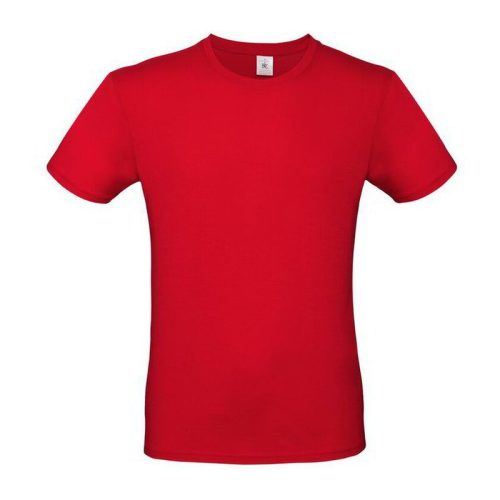 B&C B02E unisex rövid ujjú póló, red - XL