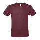 B&C B02E unisex rövid ujjú póló, burgundy - 2XL