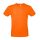 B&C B02E unisex rövid ujjú póló, orange - M