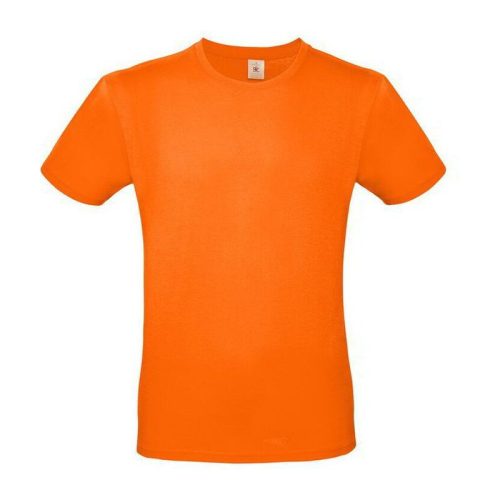 B&C B02E unisex rövid ujjú póló, orange - L