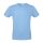 B&C B02E unisex rövid ujjú póló, sky blue - XL