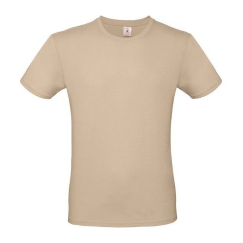 B&C B02E unisex rövid ujjú póló, sand - L