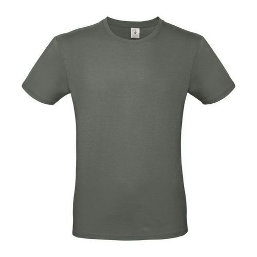 B&C B02E unisex rövid ujjú póló, milennal khaki - M