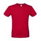 B&C B02E unisex rövid ujjú póló, deep red - L