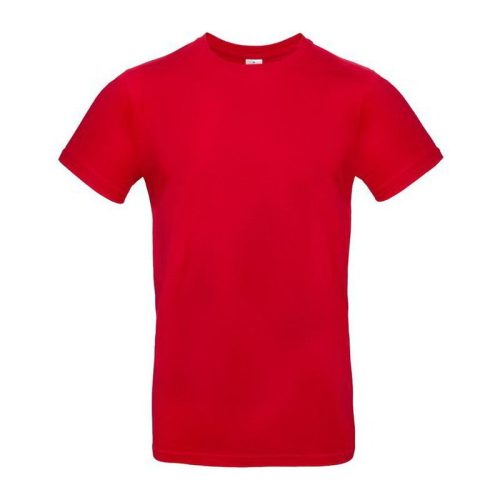 B&C B04E Exant 190 kereknyakú póló, red - 3XL