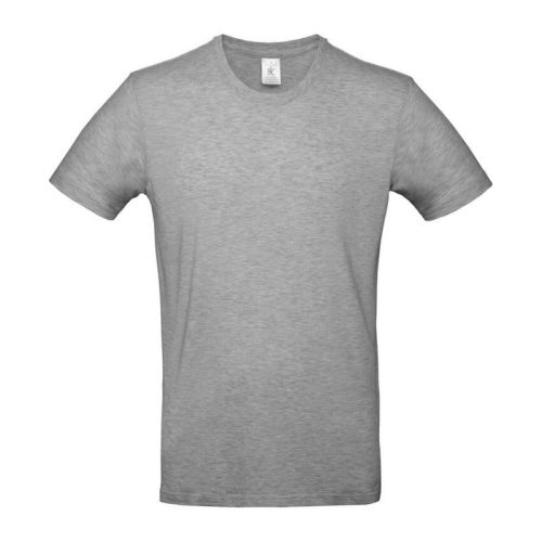 B&C B04E Exant 190 kereknyakú póló, sport grey - XL