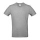 B&C B04E Exant 190 kereknyakú póló, sport grey - XL