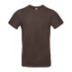 B&C B04E Exant 190 kereknyakú póló, brown - XL