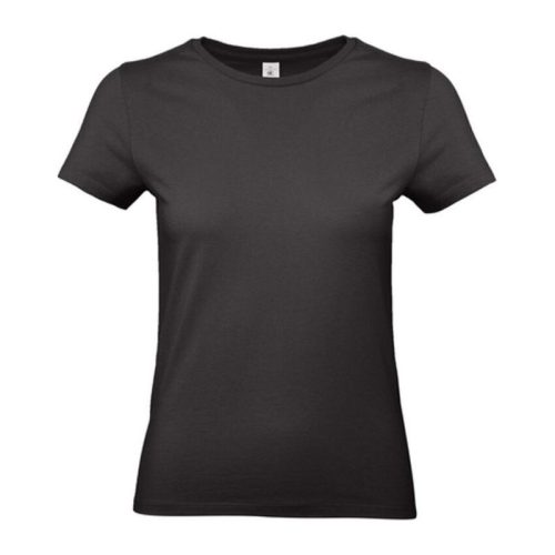 B&C B37E Exant 190 Kereknyakú Női Póló, black - XL