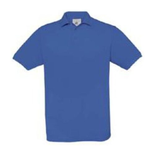 B&C O23 Safran piké pamut póló, royal blue - 3XL