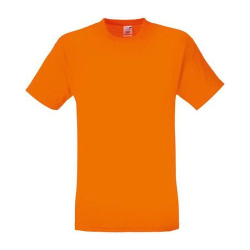 Fruit of the Loom F01 rövid ujjú póló ORIGINAL T SCREEN STARS, Orange - XL