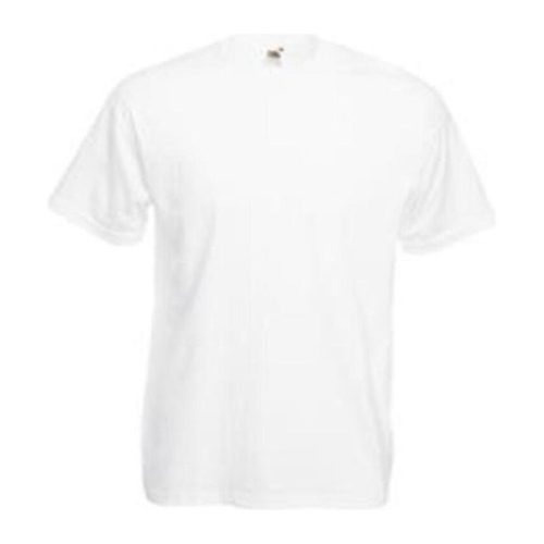 Fruit of the Loom F02 kereknyakú, rövid ujjú póló VALUEWEIGHT T, White - XL