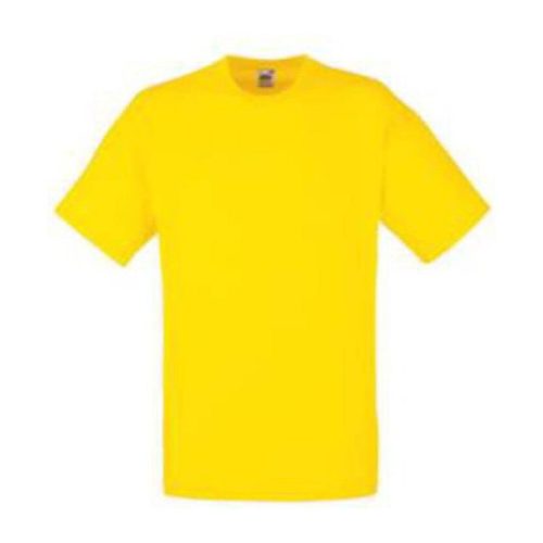 Fruit of the Loom F02 kereknyakú, rövid ujjú póló VALUEWEIGHT T, Yellow