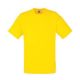 Fruit of the Loom F02 kereknyakú, rövid ujjú póló VALUEWEIGHT T, Yellow - XL