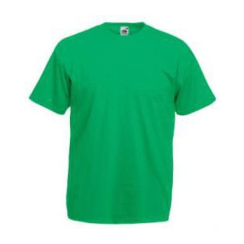 Fruit of the Loom F02 kereknyakú, rövid ujjú póló VALUEWEIGHT T, Kelly Green - 3XL