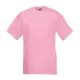 Fruit of the Loom F02 kereknyakú, rövid ujjú póló VALUEWEIGHT T, Light Pink - 3XL