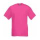 Fruit of the Loom F02 kereknyakú, rövid ujjú póló VALUEWEIGHT T, Fuchsia - XL