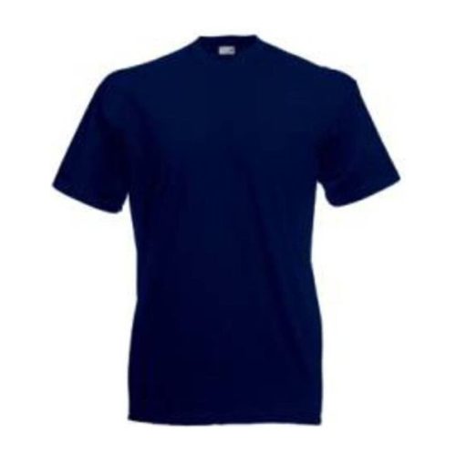 Fruit of the Loom F02 kereknyakú, rövid ujjú póló VALUEWEIGHT T, Deep Navy - L