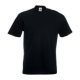 Fruit of the Loom F03 rövid ujjú környakas póló, SUPER PREMIUM T, Black