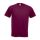 Fruit of the Loom F03 rövid ujjú környakas póló, SUPER PREMIUM T, Burgundy - M