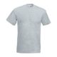 Fruit of the Loom F03 rövid ujjú környakas póló, SUPER PREMIUM T, Heather Grey - 4XL