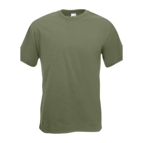 Fruit of the Loom F03 rövid ujjú környakas póló, SUPER PREMIUM T, Classic Olive - L