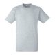 Fruit of the Loom F05 unisex rövid ujjú póló, HEAVY T, Heather Grey - M