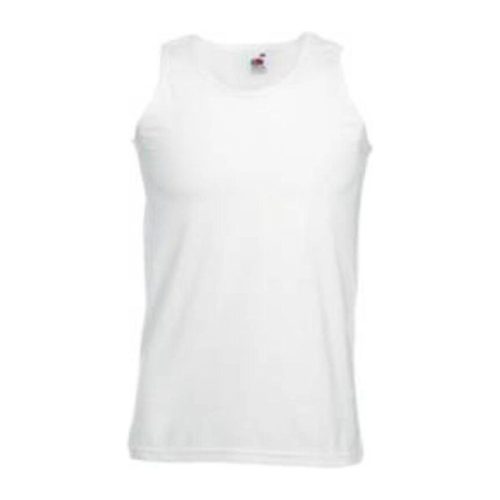 Fruit of the Loom F06 ujjatlan, sportos trikó, ATHLETIC VEST, White - L