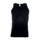 Fruit of the Loom F06 ujjatlan, sportos trikó, ATHLETIC VEST, Black - XL