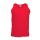 Fruit of the Loom F06 ujjatlan, sportos trikó, ATHLETIC VEST, Red