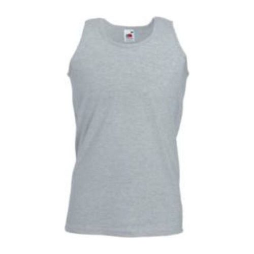 Fruit of the Loom F06 ujjatlan, sportos trikó, ATHLETIC VEST, Heather Grey - XL