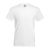 Fruit of the Loom F08 V-nyakú pamut póló, VALUEWEIGHT V-NECK T, White - 3XL