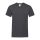 Fruit of the Loom F08 V-nyakú póló, VALUEWEIGHT V-NECK T, Dark Heather Grey - M