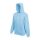 Fruit of the Loom F44 kapucnis pulóver, HOODED SWEAT, Sky Blue - L