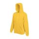 Fruit of the Loom F44 kapucnis pulóver, HOODED SWEAT, Sunflower - M