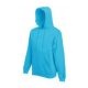 Fruit of the Loom F44 kapucnis pulóver, HOODED SWEAT, Azure