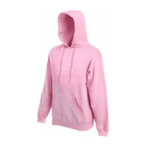 Fruit of the Loom F44 kapucnis pulóver, HOODED SWEAT, Light Pink