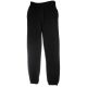 Fruit of the Loom F52 zsebes jogging alsó, ELASTICATED CUFF JOG PANTS, Black