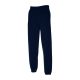 Fruit of the Loom F52 zsebes jogging alsó, ELASTICATED CUFF JOG PANTS, Deep Navy - M