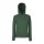 Fruit of the Loom F81 kapucnis Női pulóver, LADY-FIT HOODED SWEAT, Bottle Green - S