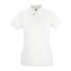 Fruit of the Loom FN01 Női galléros póló, LADY FIT PREMIUM POLO, White - L