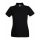 Fruit of the Loom FN01 Női galléros póló, LADY FIT PREMIUM POLO, Black - S