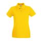 Fruit of the Loom FN01 Női galléros póló, LADY FIT PREMIUM POLO, Sunflower - S