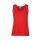 Fruit of the Loom FN02 ujjatlan Női póló LADY FIT VALUEWEIGHT VEST, Red - S