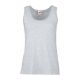 Fruit of the Loom FN02 ujjatlan Női póló LADY FIT VALUEWEIGHT VEST, Heather Grey - M