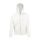 Fruit of the Loom FN07 cipzáras kapucnis pulóver, HOODED SWEAT JACKET, White