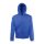 Fruit of the Loom FN07 cipzáras kapucnis pulóver, HOODED SWEAT JACKET, Royal Blue