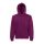 Fruit of the Loom FN07 cipzáras kapucnis pulóver, HOODED SWEAT JACKET, Burgundy