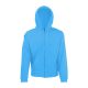 Fruit of the Loom FN07 cipzáras kapucnis pulóver, HOODED SWEAT JACKET, Azure - XL