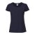 Fruit of the Loom FN56 kereknyakú Női póló, LADIES 195 ICONIC T, Deep Navy - S